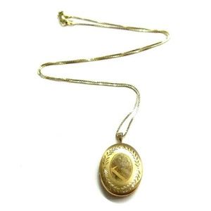 Solid 14K Chain & Solid 10K Gold Locket - 6g